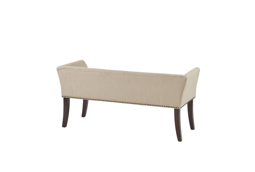 50" Nessa Cream Accent Bench 10 50" Nessa Cream Accent Bench - Image 8