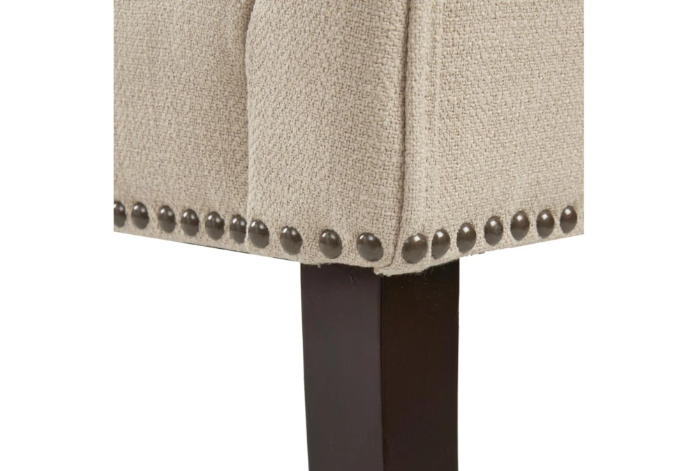 50" Nessa Cream Accent Bench 6 50" Nessa Cream Accent Bench - Image 4