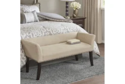 50" Nessa Cream Accent Bench 19 50" Nessa Cream Accent Bench -Furniture Store 320525 room 85