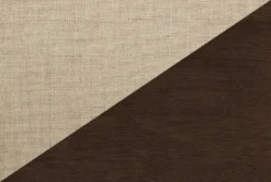 38" Dark Walnut Wood + Fabirc Bench With Open Shelves -Furniture Store 320662 brown wood bench material 76