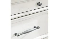 Kailey White 2 Drawer Nightstand -Furniture Store 321295 white wood nightstand detail 44