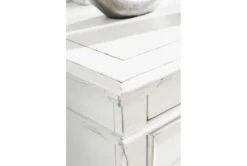 Kailey White 2 Drawer Nightstand -Furniture Store 321295 white wood nightstand detail 45