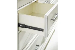 Kailey White 2 Drawer Nightstand -Furniture Store 321295 white wood nightstand detail 46