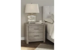 Culver Brown 2 Drawer Nightstand With USB -Furniture Store 321322 brown wood nightstand room 85