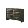 Faron Grey 8 Drawer Dresser 1 Faron Grey 8 Drawer Dresser -Furniture Store 321461 grey mdf dresser signature 01