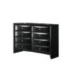Faron Black 8 Drawer Dresser -Furniture Store 321473 black mdf dresser signature 01
