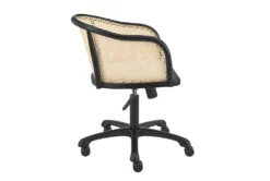 Hedda Office Chair With Beige Velvet Seat -Furniture Store 321587 black velvet office chair detail 45