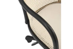 Hedda Office Chair With Beige Velvet Seat -Furniture Store 321587 black velvet office chair detail 49