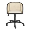 Hedda Office Chair With Beige Velvet Seat -Furniture Store 321587 black velvet office chair signature 01