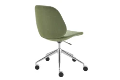 Lior Green Office Chair With Polished Aluminum Base -Furniture Store 321647 green polyester office chair detail 46