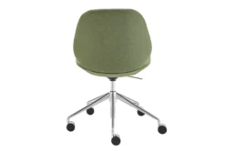 Lior Green Office Chair With Polished Aluminum Base -Furniture Store 321647 green polyester office chair detail 47