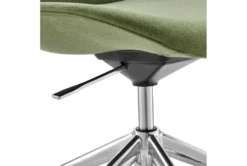 Lior Green Office Chair With Polished Aluminum Base -Furniture Store 321647 green polyester office chair detail 49