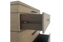 Paxten 5 Drawer Chest -Furniture Store 322756 grey wood chest detail 44