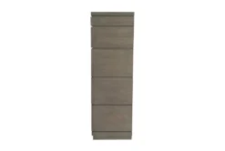 Paxten 5 Drawer Chest -Furniture Store 322756 grey wood chest side 14