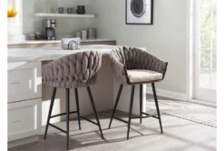 Braiden Cream And Grey Counter Stool -Furniture Store 323641 room 85