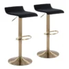 Allie Black Adjustable Height Barstool Set Of 2 -Furniture Store 323680 signature 01