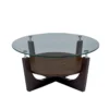 Silo Glass Coffee Table With Storage -Furniture Store 325555 signature 01