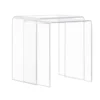 Acrylic Nesting Tables Set Of 2 2 Acrylic Nesting Tables Set Of 2 -Furniture Store 325588 signature 01