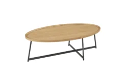 Sofia Oak Oval Coffee Table With Black Base 8 Sofia Oak Oval Coffee Table With Black Base -Furniture Store 325598 detail 44