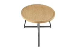 Sofia Oak Oval Coffee Table With Black Base 9 Sofia Oak Oval Coffee Table With Black Base -Furniture Store 325598 detail 45