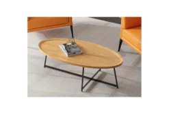 Sofia Oak Oval Coffee Table With Black Base 10 Sofia Oak Oval Coffee Table With Black Base -Furniture Store 325598 detail 46