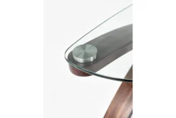 Allure Console Table -Furniture Store 42896 brown wood sofa table detail 11