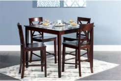 Percy 42" Counter Set For 4 26 Percy 42" Counter Set For 4 -Furniture Store 56131 28 1