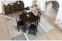 Percy 42" Counter Set For 4 33 Percy 42" Counter Set For 4 -Furniture Store 56131 brown wood counter height set room 79 1