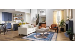 Percy 42" Counter Set For 4 -Furniture Store 56131 brown wood counter height set room 87