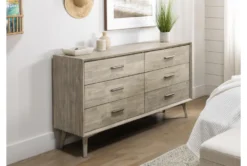 Allen 6 Drawer Dresser -Furniture Store 81059 grey wood dresser room 48