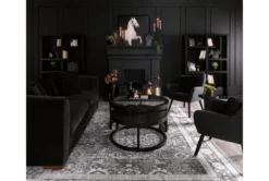 Benton Room Divider Bookcase -Furniture Store 84374 black wood room divider room 41