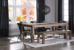 Amos 71-91" Extension Dining Table 21 Amos 71-91" Extension Dining Table -Furniture Store 85249 v2 grey wood extension dining table room 08