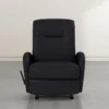 Franco III Leather Wallaway Recliner -Furniture Store 88263 black leather recliner signature 01