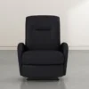 Franco III Leather Power Rocker Recliner 1 Franco III Leather Power Rocker Recliner -Furniture Store 88268 black leather recliner signature 01