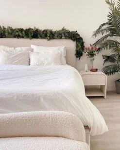 Dean Sand California King Upholstered Panel Bed -Furniture Store normal 101