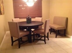 Jaxon 45" Upholstered High-Back Bench -Furniture Store normal 25