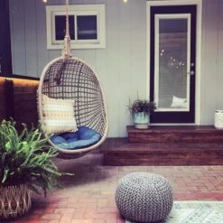 Pouf- Charcoal Jute -Furniture Store normal 53