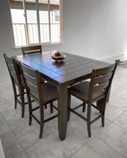 Ashford II 66" Dining With Bench + Side Chair Set For 6 -Furniture Store normal 67