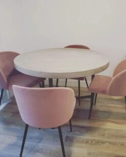 Duffy Pink Dining Side Chair -Furniture Store normal 80