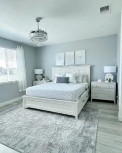 Presby White Queen Panel Bed With Storage -Furniture Store normal 92